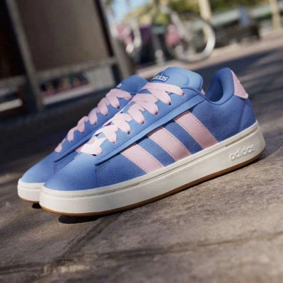 TÊNIS ADIDAS GRAND COURT ALPHA FEMININO - Azul/rosa