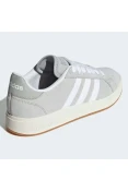 TÊNIS ADIDAS GRAND COURT BASE 00S MASCULINO - Cinza/branco TÊNIS ADIDAS GRAND COURT BASE 00S MASCULINO - Cinza/branco