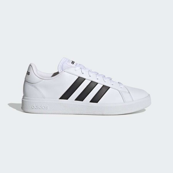 TÊNIS ADIDAS GRAND COURT BASE 2.0 MASCULINO - Branco/preto