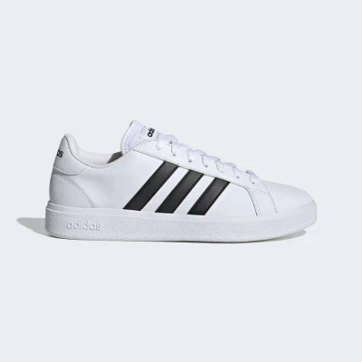 TÊNIS ADIDAS GRAND COURT BASE 2.0 SIMP MASCULINO - Branco/preto
