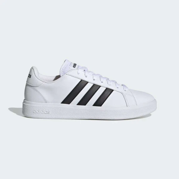 TÊNIS ADIDAS GRAND COURT BASE 2.0 SIMP MASCULINO - Branco/preto