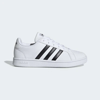 TÊNIS ADIDAS GRAND COURT BASE FEMININO - Branco/preto TÊNIS ADIDAS GRAND COURT BASE FEMININO - Branco/preto