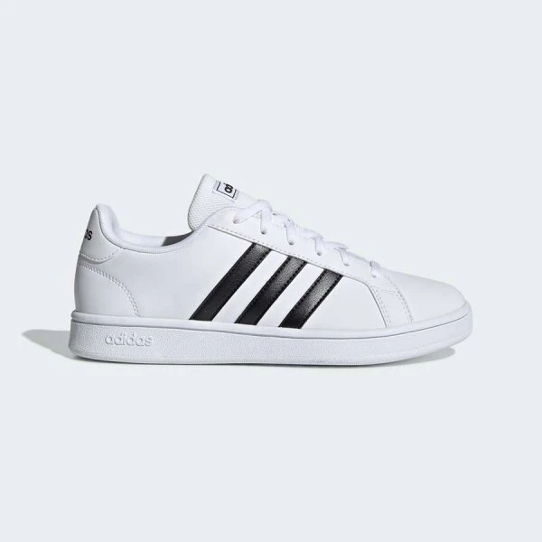 TÊNIS ADIDAS GRAND COURT BASE FEMININO - Branco/preto TÊNIS ADIDAS GRAND COURT BASE FEMININO - Branco/preto