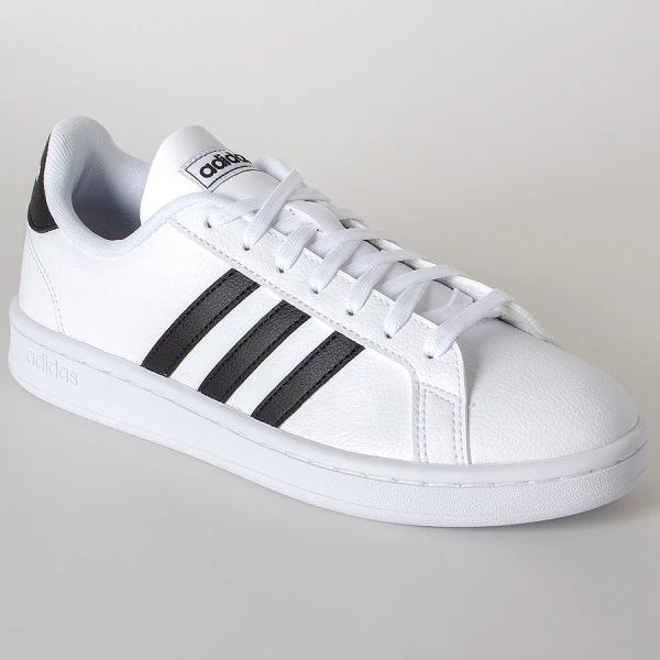TÊNIS ADIDAS GRAND COURT FEMININO - Branco/preto