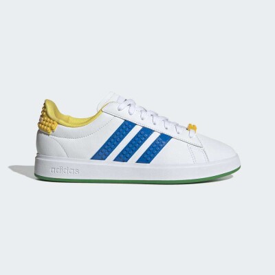 TÊNIS ADIDAS GRAND COURT X LEGO 2.0 MASCULINO - Branco/azul