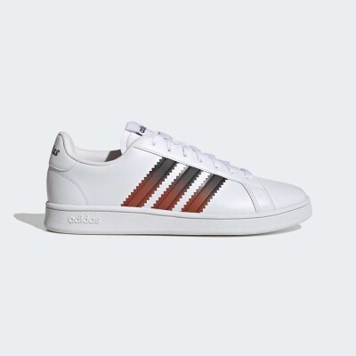 TÊNIS ADIDAS GRAND COURTY BEYOND MASCULINO - Branco/vermelho