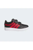TÊNIS ADIDAS HOOPS 4.0 CF INFANTIL - Preto/vermelho