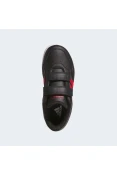 TÊNIS ADIDAS HOOPS 4.0 CF INFANTIL - Preto/vermelho