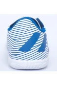 TÊNIS ADIDAS NEMEZIZ 19.4 IN INFANTIL - Branco/azul