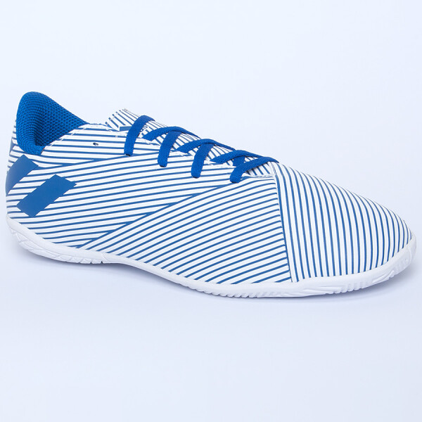 TÊNIS ADIDAS NEMEZIZ 19.4 IN INFANTIL - Branco/azul