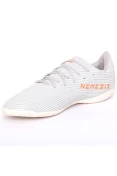 TÊNIS ADIDAS NEMEZIZ 19.4 IN INFANTIL - Cinza/laranja