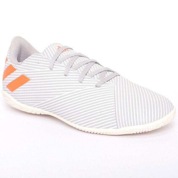 TÊNIS ADIDAS NEMEZIZ 19.4 IN INFANTIL - Cinza/laranja