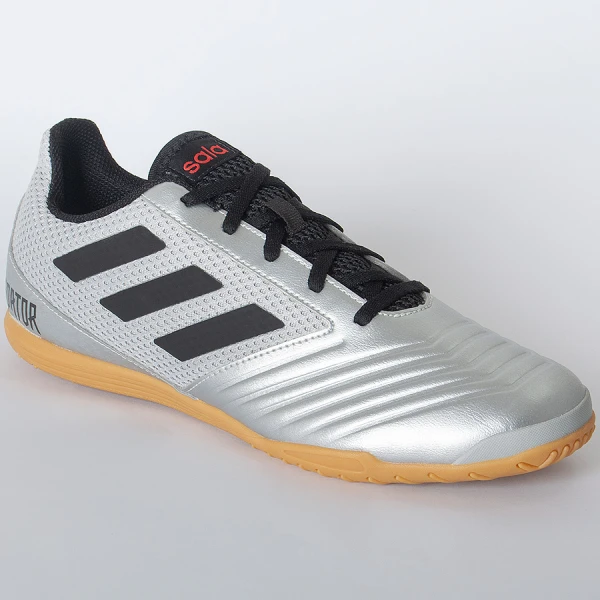 TÊNIS ADIDAS PREDATOR 19.4 IN - Prata/preto