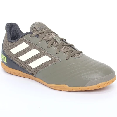 TÊNIS ADIDAS PREDATOR 19.4 IN - Verde/bege