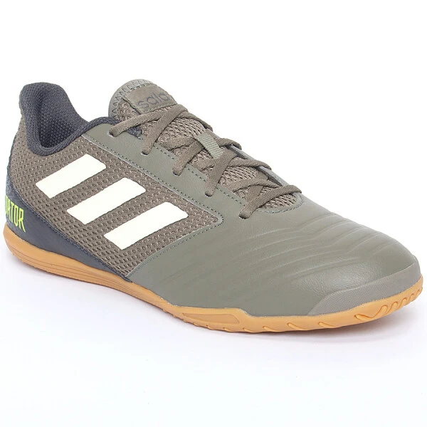 TÊNIS ADIDAS PREDATOR 19.4 IN - Verde/bege