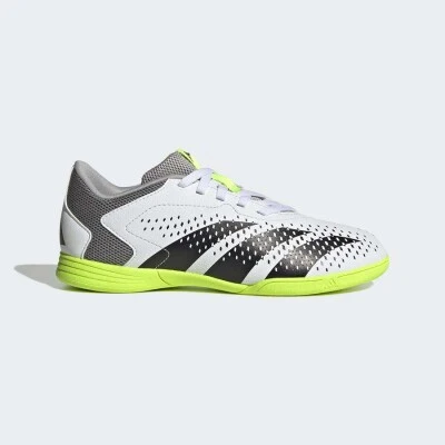 TÊNIS ADIDAS PREDATOR ACCURACY.4 IN FUTSAL INFANTIL - Branco/verde