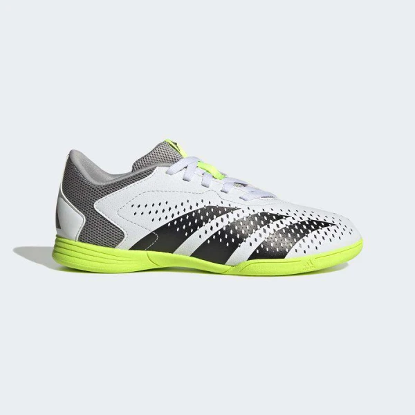 TÊNIS ADIDAS PREDATOR ACCURACY.4 IN FUTSAL INFANTIL - Branco/verde
