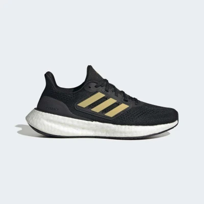 TÊNIS ADIDAS PUREBOOST 23 FEMININO - Preto/dourado TÊNIS ADIDAS PUREBOOST 23 FEMININO - Preto/dourado
