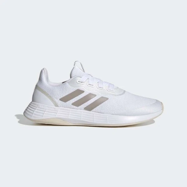 TENIS ADIDAS QT RACER SPORT FEMININO - Branco/bege TENIS ADIDAS QT RACER SPORT FEMININO - Branco/bege