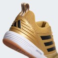 TÊNIS ADIDAS QUADRA LACE F12 INDOOR - Dourado/preto TÊNIS ADIDAS QUADRA LACE F12 INDOOR - Dourado/preto