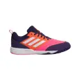 TÊNIS ADIDAS QUADRA LACE INDOOR - Roxo/laranja