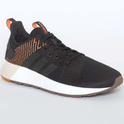 TÊNIS ADIDAS QUESTAR BYD MASCULINO - Preto/laranja