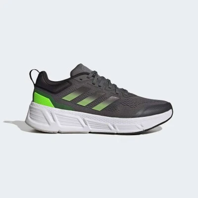 TÊNIS ADIDAS QUESTAR MASCULINO - Grafite/verde TÊNIS ADIDAS QUESTAR MASCULINO - Grafite/verde