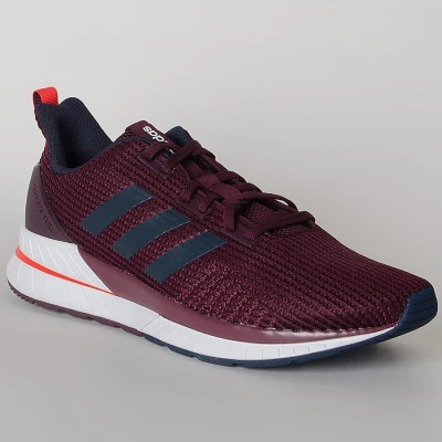 TÊNIS ADIDAS QUESTAR TND MASCULINO - Bordo/branco