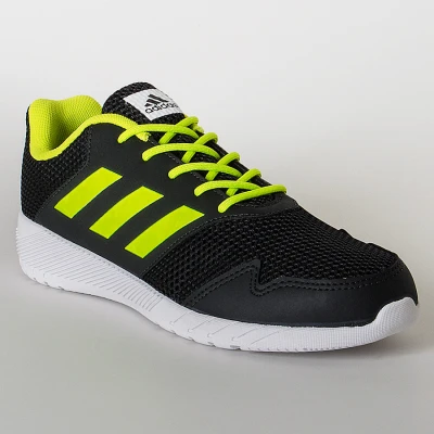 TÊNIS ADIDAS QUICKRUN INFANTIL - Preto/amarelo TÊNIS ADIDAS QUICKRUN INFANTIL - Preto/amarelo