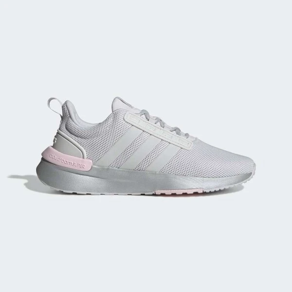 TÊNIS ADIDAS RACER TR 21 FEMININO - Cinza/rosa TÊNIS ADIDAS RACER TR 21 FEMININO - Cinza/rosa