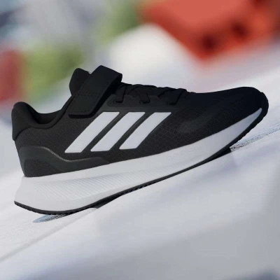 TÊNIS ADIDAS RUN FALCON 5 INFANTIL - Preto/branco