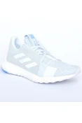TÊNIS ADIDAS SENSEBOOST GO FEMININO - Azul celeste/branco