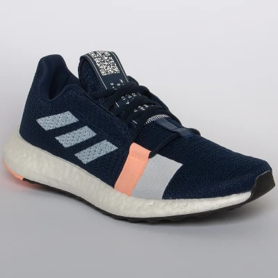 TÊNIS ADIDAS SENSEBOOST GO FEMININO - Marinho/branco TÊNIS ADIDAS SENSEBOOST GO FEMININO - Marinho/branco