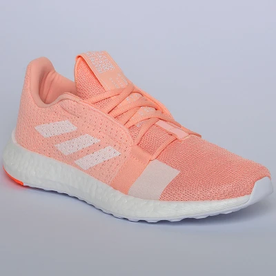 TÊNIS ADIDAS SENSEBOOST GO FEMININO - Rosa/branco TÊNIS ADIDAS SENSEBOOST GO FEMININO - Rosa/branco