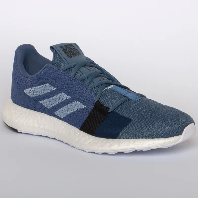 TÊNIS ADIDAS SENSEBOOST GO MASCULINO - Azul/branco TÊNIS ADIDAS SENSEBOOST GO MASCULINO - Azul/branco