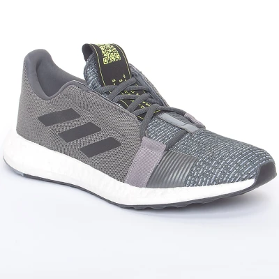 TÊNIS ADIDAS SENSEBOOST GO MASCULINO - Grafite/branco TÊNIS ADIDAS SENSEBOOST GO MASCULINO - Grafite/branco