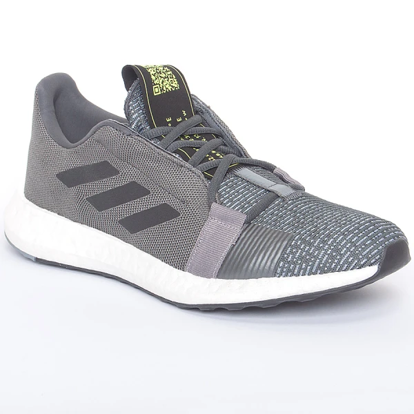 TÊNIS ADIDAS SENSEBOOST GO MASCULINO - Grafite/branco TÊNIS ADIDAS SENSEBOOST GO MASCULINO - Grafite/branco