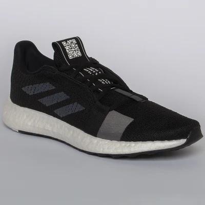 TÊNIS ADIDAS SENSEBOOST GO MASCULINO - Preto/branco TÊNIS ADIDAS SENSEBOOST GO MASCULINO - Preto/branco