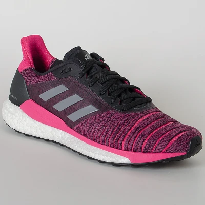 TÊNIS ADIDAS SOLAR GLIDE AQ0335 FEMININO - Preto/pink TÊNIS ADIDAS SOLAR GLIDE AQ0335 FEMININO - Preto/pink