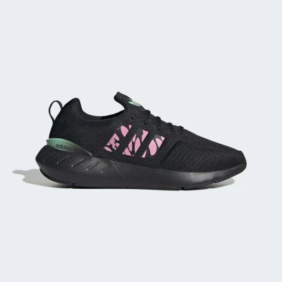 TÊNIS ADIDAS SWIFT RUN 22 FEMININO - Preto/rosa