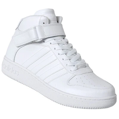 TÊNIS ADIDAS TEAM COURT MID MASCULINO - Branco TÊNIS ADIDAS TEAM COURT MID MASCULINO - Branco