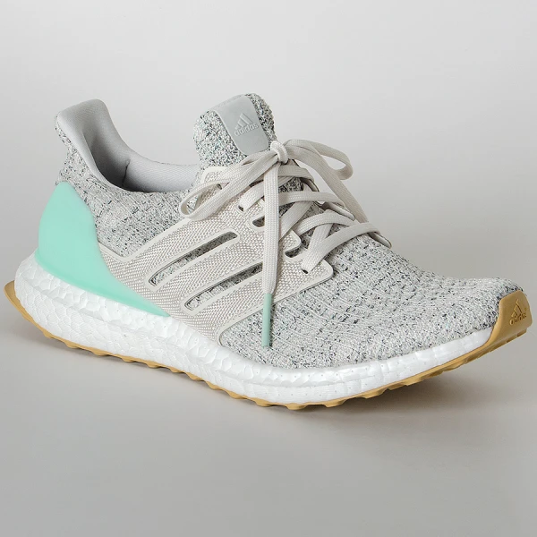 TÊNIS ADIDAS ULTRA BOOST FEMININO - Bege/verde TÊNIS ADIDAS ULTRA BOOST FEMININO - Bege/verde