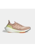 TÊNIS ADIDAS ULTRABOOST 21 FEMININO - Bege/amarelo TÊNIS ADIDAS ULTRABOOST 21 FEMININO - Bege/amarelo