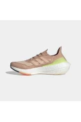 TÊNIS ADIDAS ULTRABOOST 21 FEMININO - Bege/amarelo TÊNIS ADIDAS ULTRABOOST 21 FEMININO - Bege/amarelo