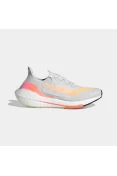 TÊNIS ADIDAS ULTRABOOST 21 FEMININO - Cinza/laranja TÊNIS ADIDAS ULTRABOOST 21 FEMININO - Cinza/laranja