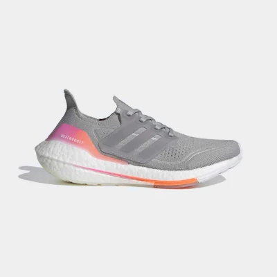 TÊNIS ADIDAS ULTRABOOST 21 FEMININO - Grafite/rosa TÊNIS ADIDAS ULTRABOOST 21 FEMININO - Grafite/rosa