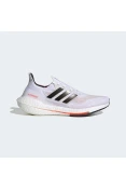 TÊNIS ADIDAS ULTRABOOST 21 MASCULINO - Branco/laranja TÊNIS ADIDAS ULTRABOOST 21 MASCULINO - Branco/laranja
