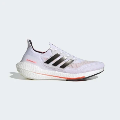 TÊNIS ADIDAS ULTRABOOST 21 MASCULINO - Branco/laranja TÊNIS ADIDAS ULTRABOOST 21 MASCULINO - Branco/laranja