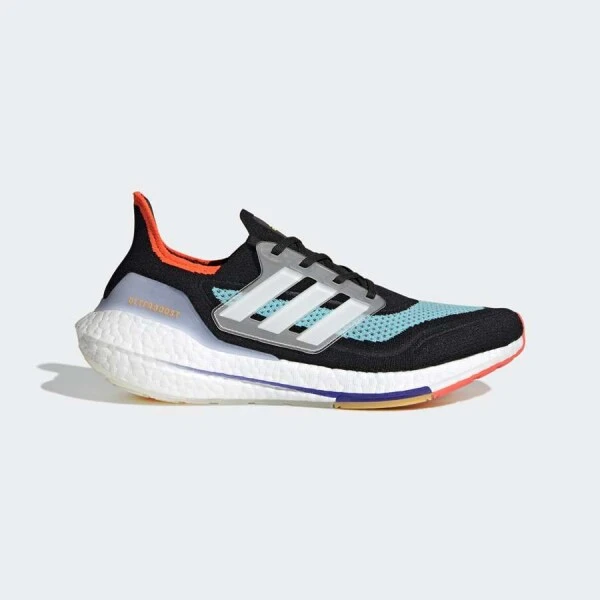 TÊNIS ADIDAS ULTRABOOST 21 MASCULINO - Preto/azul TÊNIS ADIDAS ULTRABOOST 21 MASCULINO - Preto/azul