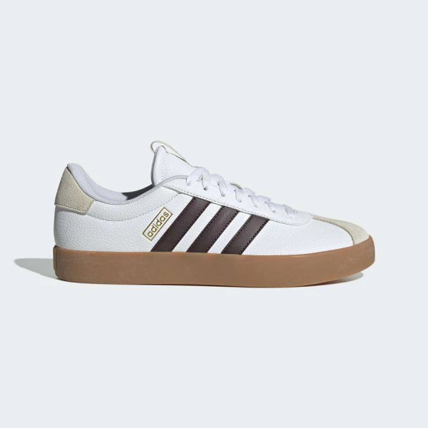 TÊNIS ADIDAS VL COURT 3.0 MASCULINO - Branco/marrom